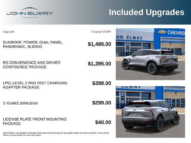 New 2027 Chevrolet Blazer EV RS AWD/4WD image 2