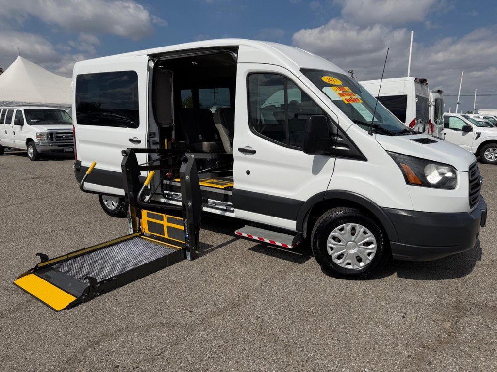 Used 2017 Ford Transit 350 148 Medium Roof RWD image 3