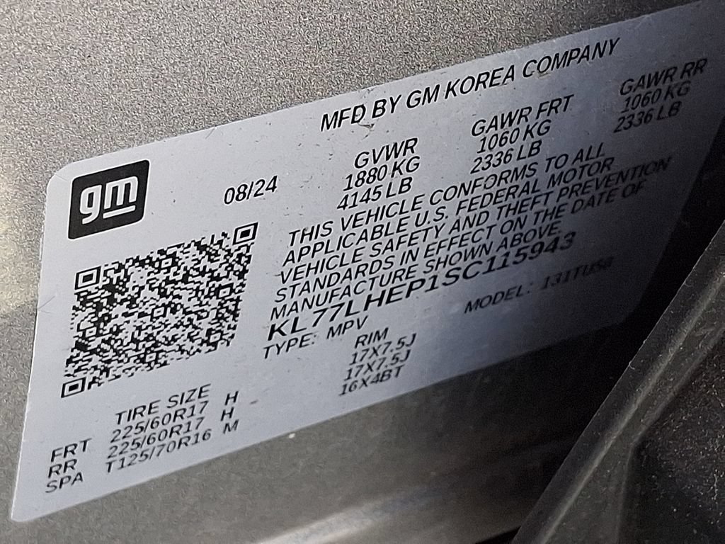 Used 2025 Chevrolet Trax LT w/ Driver Confidence Package FWD image 27