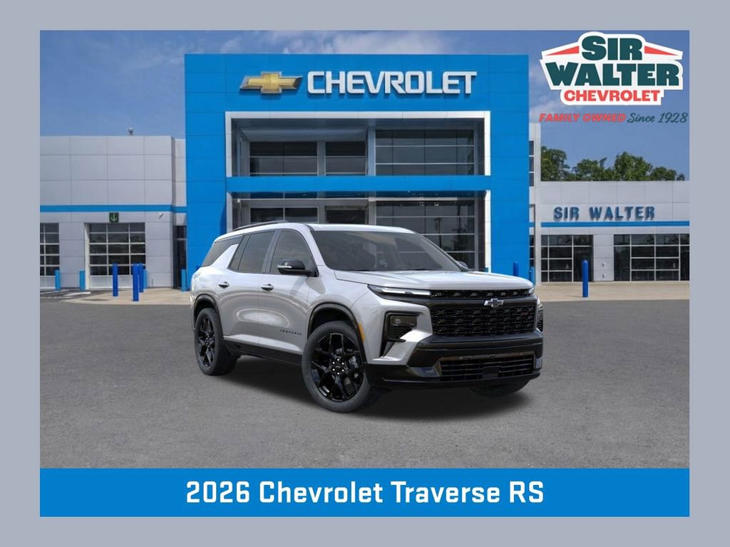 New 2026 Chevrolet Traverse RS AWD/4WD image 1