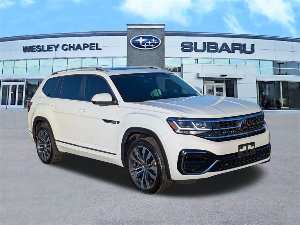 Used 2021 Volkswagen Atlas SEL R-Line image 2