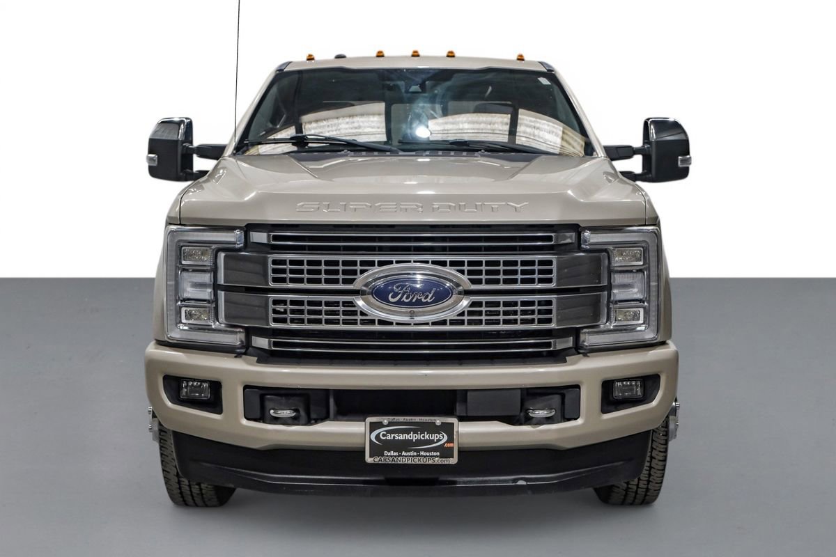 Used 2018 Ford F350 Platinum w/ Platinum Ultimate Package AWD/4WD image 3