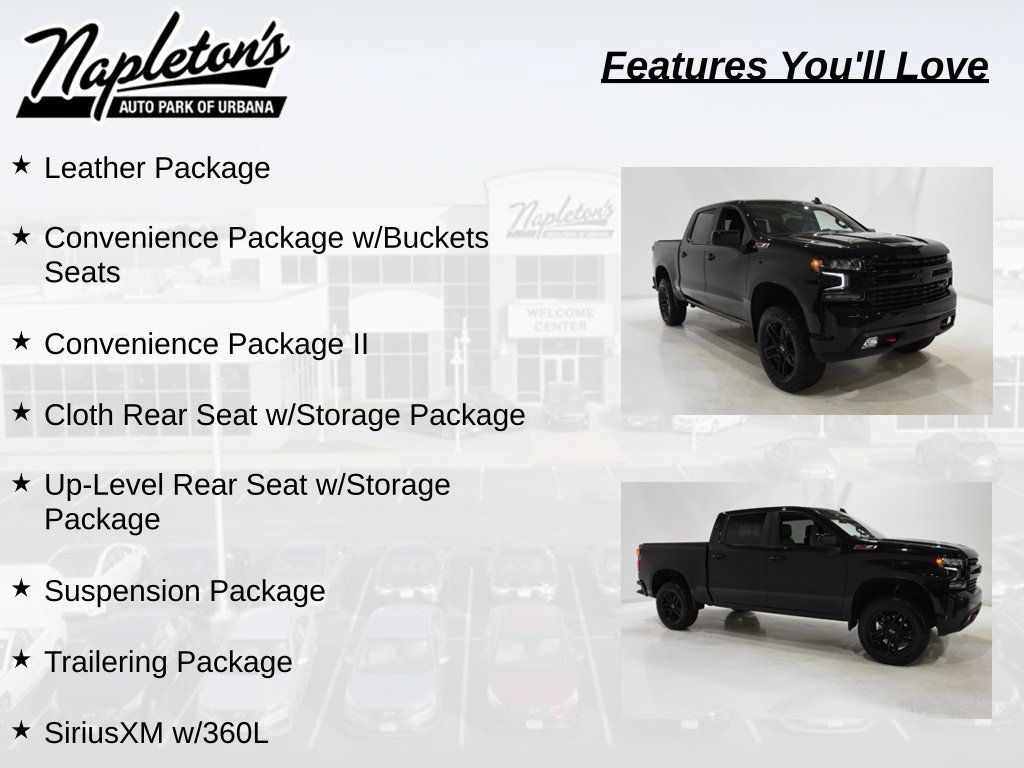 Used 2021 Chevrolet Silverado 1500 LT Trail Boss w/ Convenience Package II AWD/4WD image 8