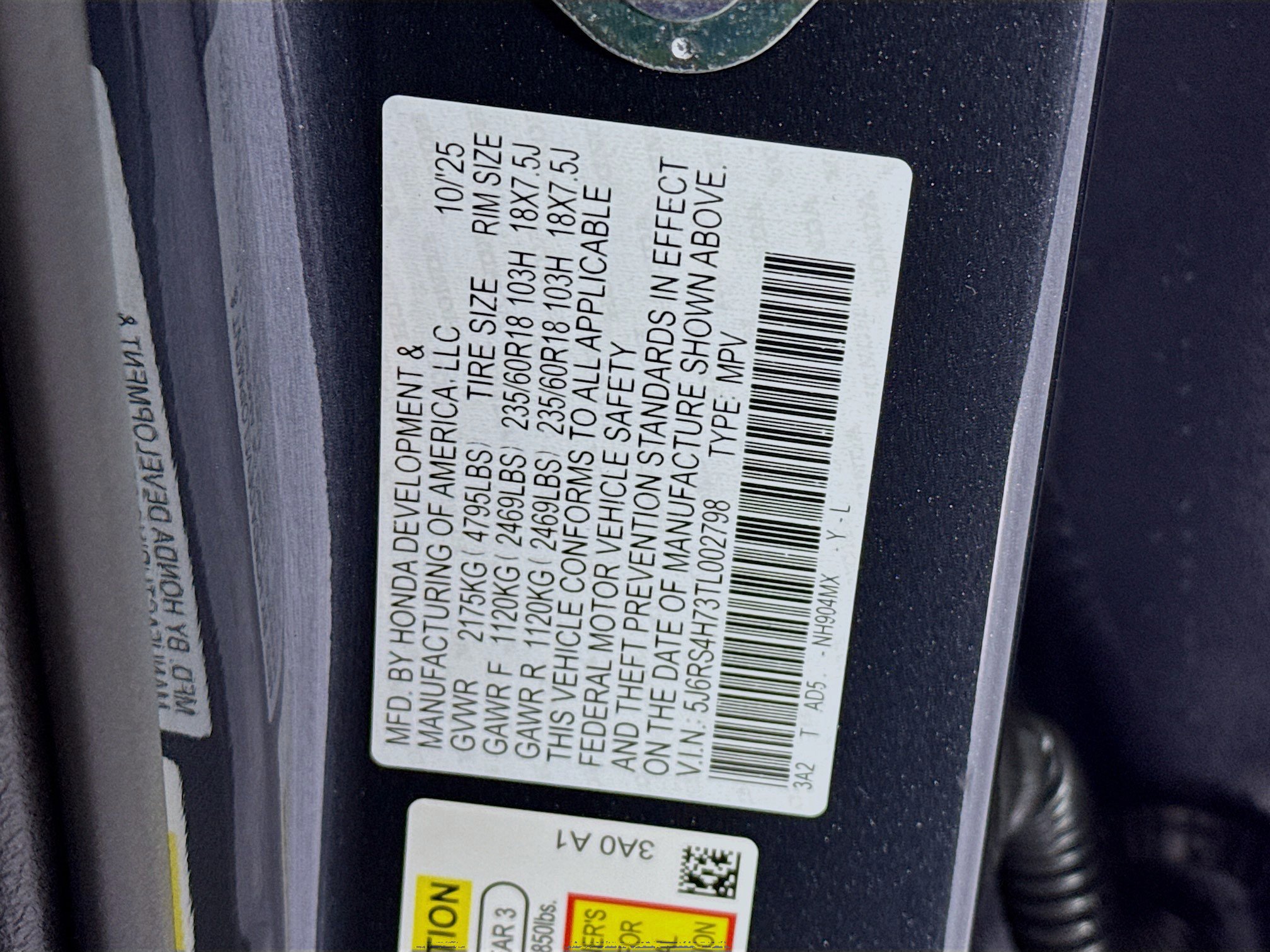 New 2026 Honda CR-V EX-L image 32