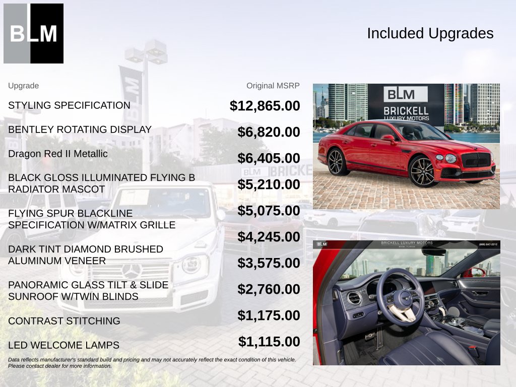 Used 2024 Bentley Flying Spur V8 AWD/4WD image 8
