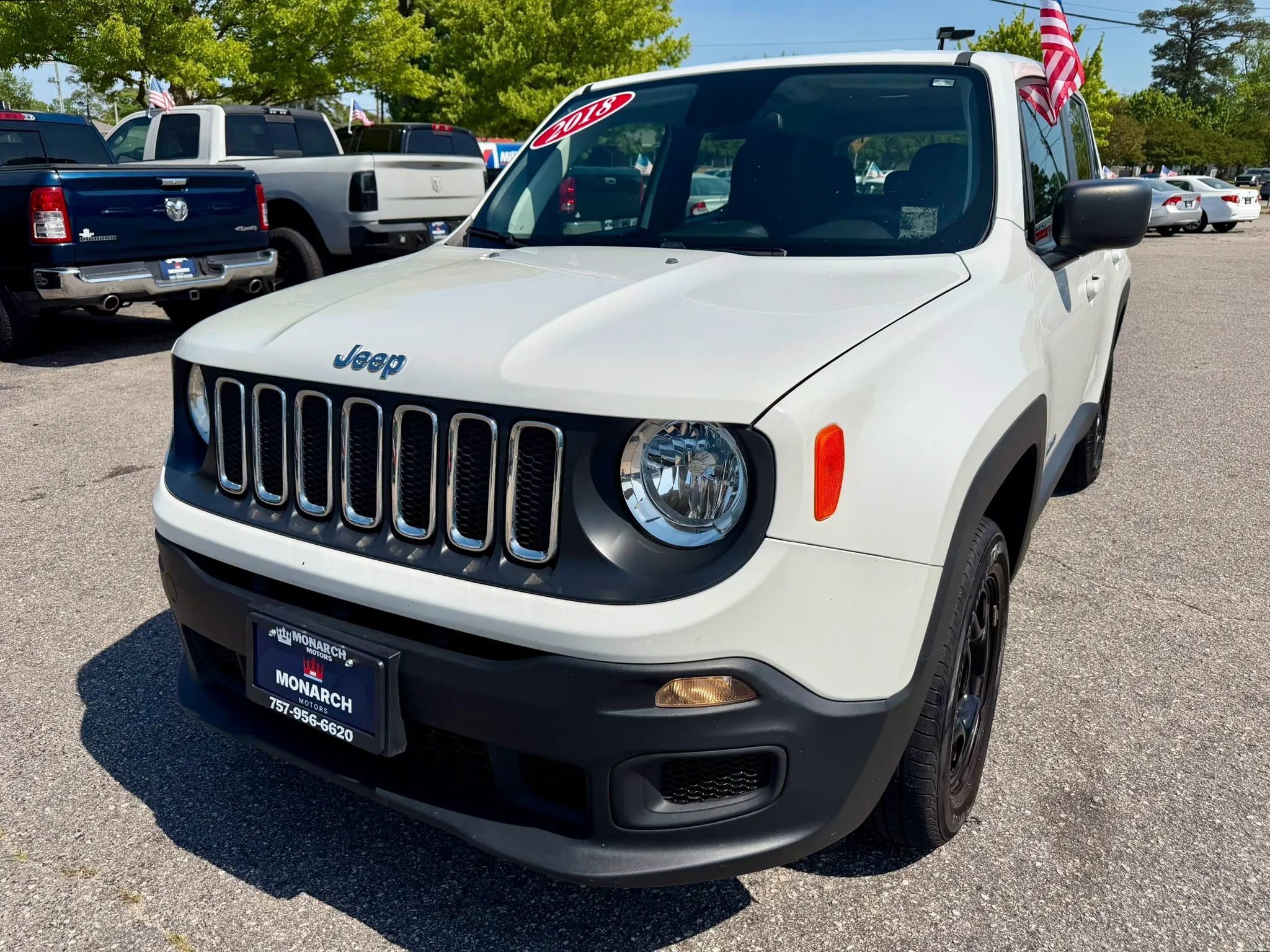Used 2018 Jeep Renegade Sport w/ Power & Air Group AWD/4WD image 1