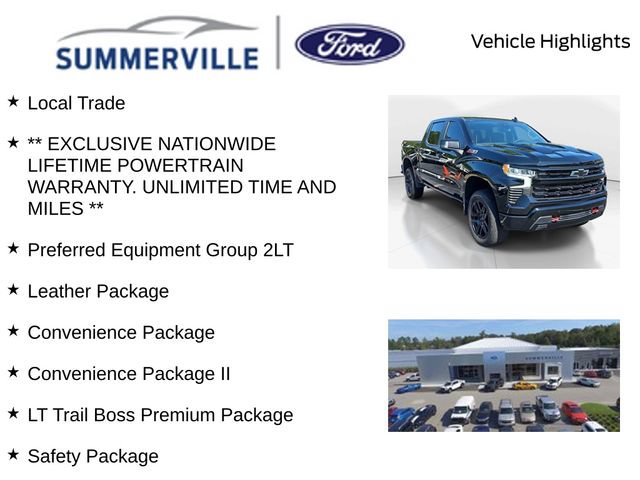 Used 2024 Chevrolet Silverado 1500 LT Trail Boss w/ LT Trail Boss Premium Package AWD/4WD image 2