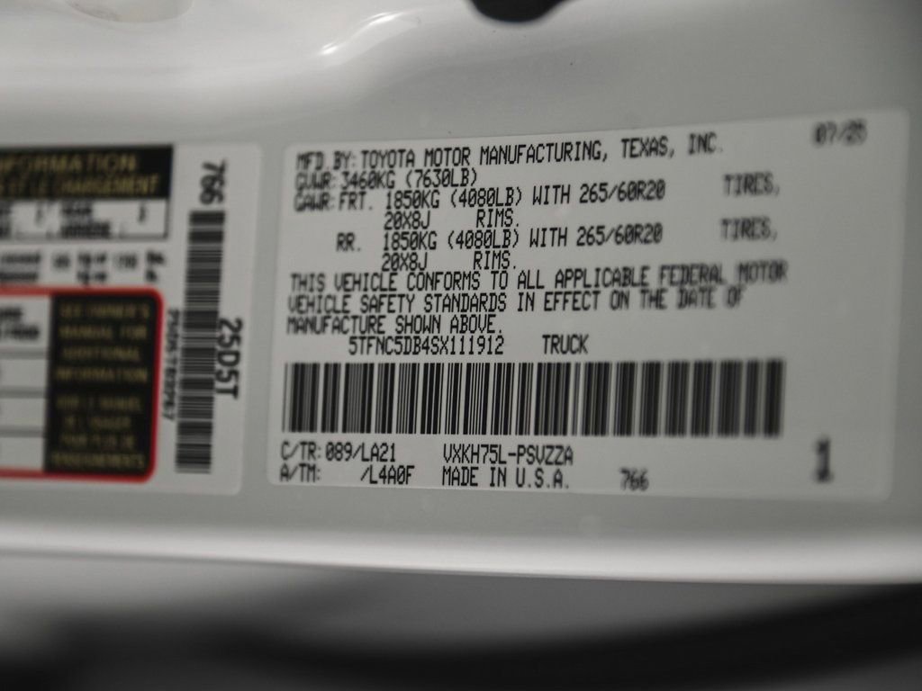 Used 2025 Toyota Tundra Platinum image 18