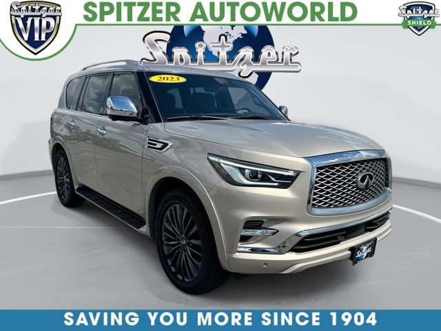 Used 2023 INFINITI QX80 Sensory w/ Cargo Package AWD/4WD image 1