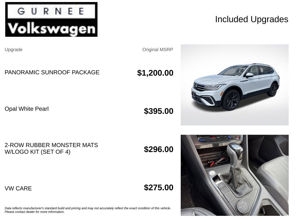 Used 2023 Volkswagen Tiguan SE w/ Panoramic Sunroof Package AWD/4WD image 4