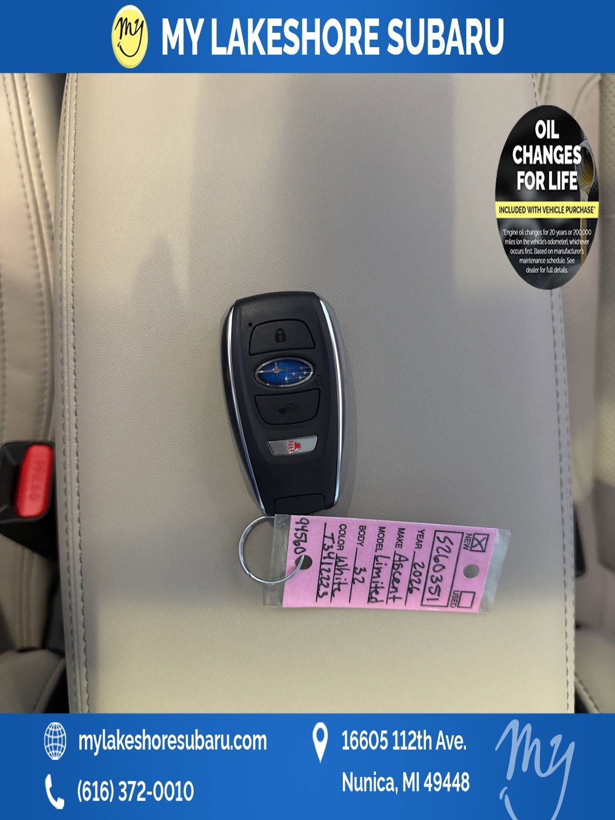 New 2026 Subaru Ascent Limited image 28