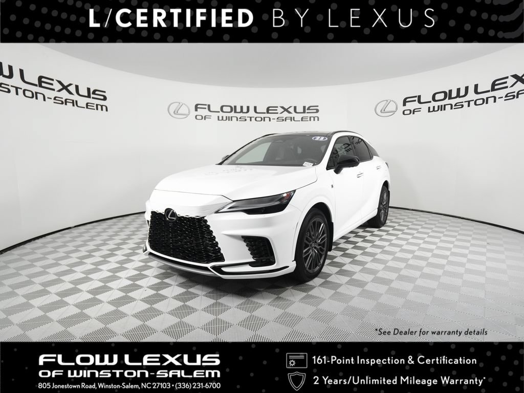 Certified 2023 Lexus RX 500h F Sport w/ Accessory Package (Z1)