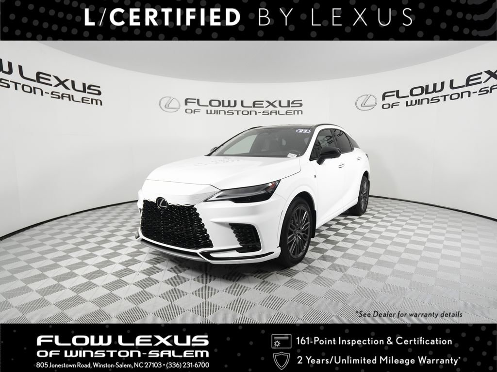 Certified 2023 Lexus RX 500h F Sport w/ Accessory Package (Z1) AWD/4WD image 1