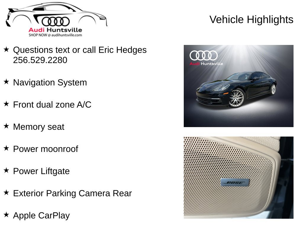 Used 2018 Porsche Panamera 4S AWD/4WD image 6