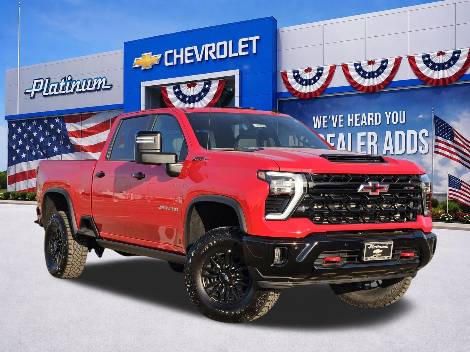 New 2026 Chevrolet Silverado 2500 ZR2 AWD/4WD image 1