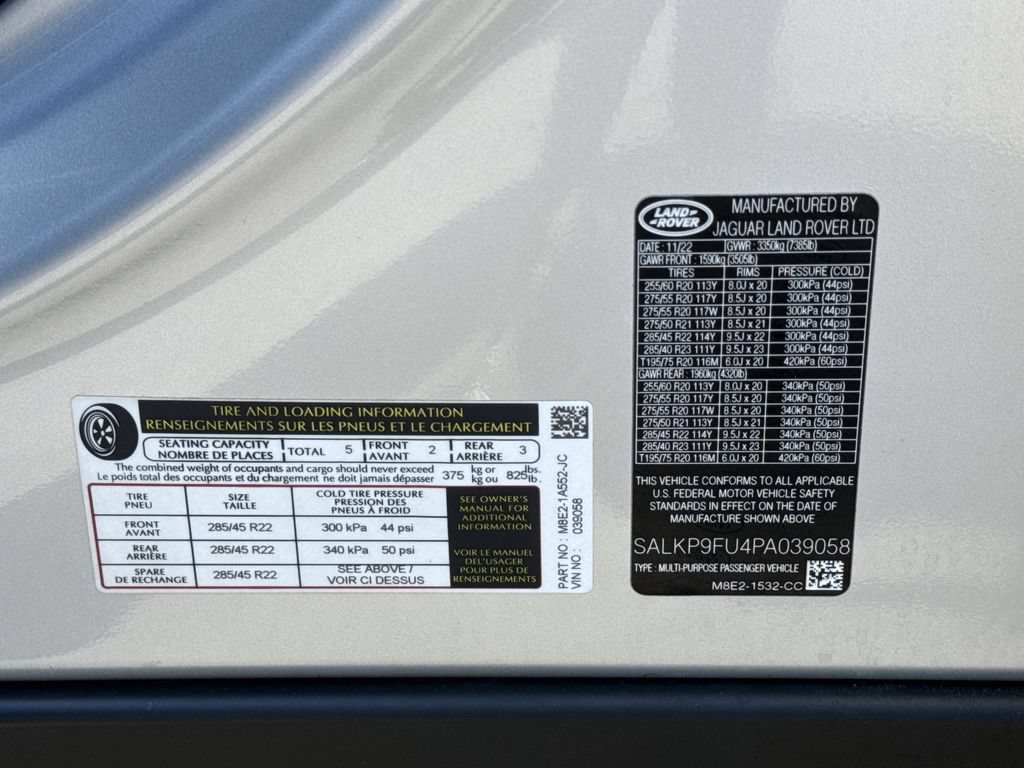 Used 2023 Land Rover Range Rover SE AWD/4WD image 27