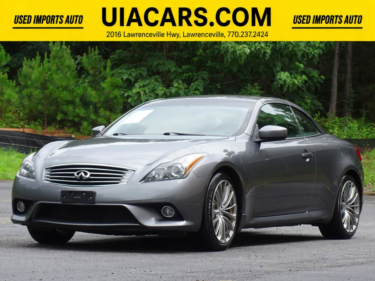 Used 2013 INFINITI G37 Convertible w/ Premium Pkg RWD image 2
