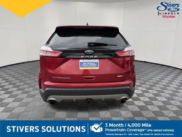 Certified 2021 Ford Edge Titanium w/ Class II Trailer Tow Package AWD/4WD image 7