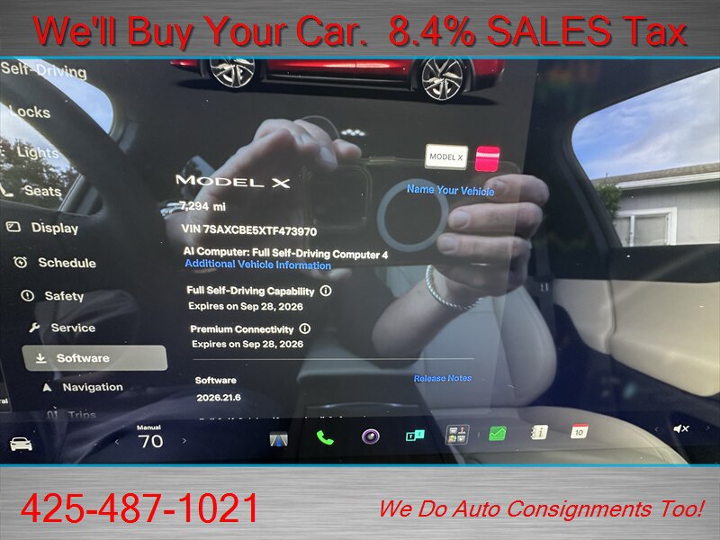 Used 2026 Tesla Model X AWD/4WD image 32