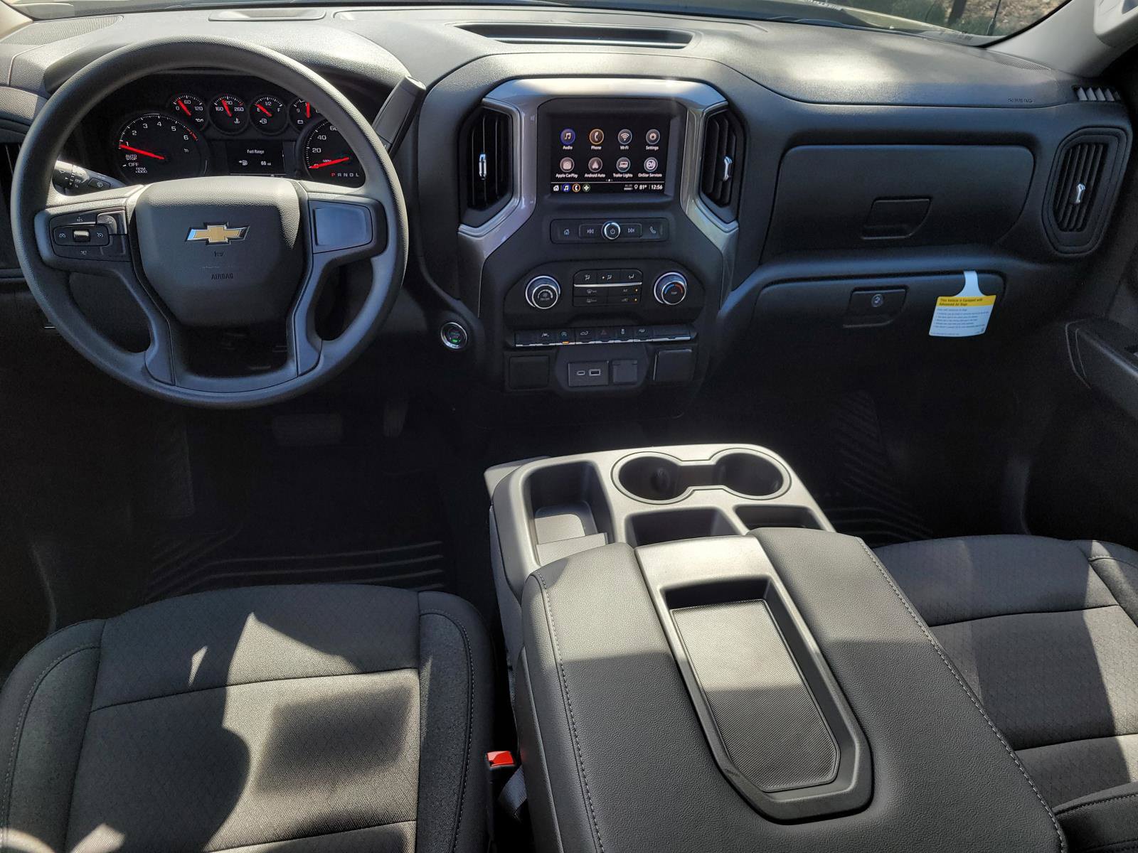 New 2026 Chevrolet Silverado 1500 Custom w/ Turbomax Blackout Package RWD image 9