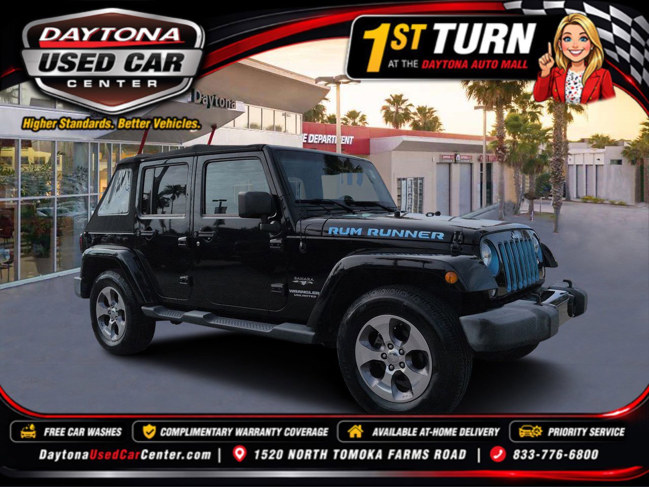 Used 2016 Jeep Wrangler Unlimited Sahara