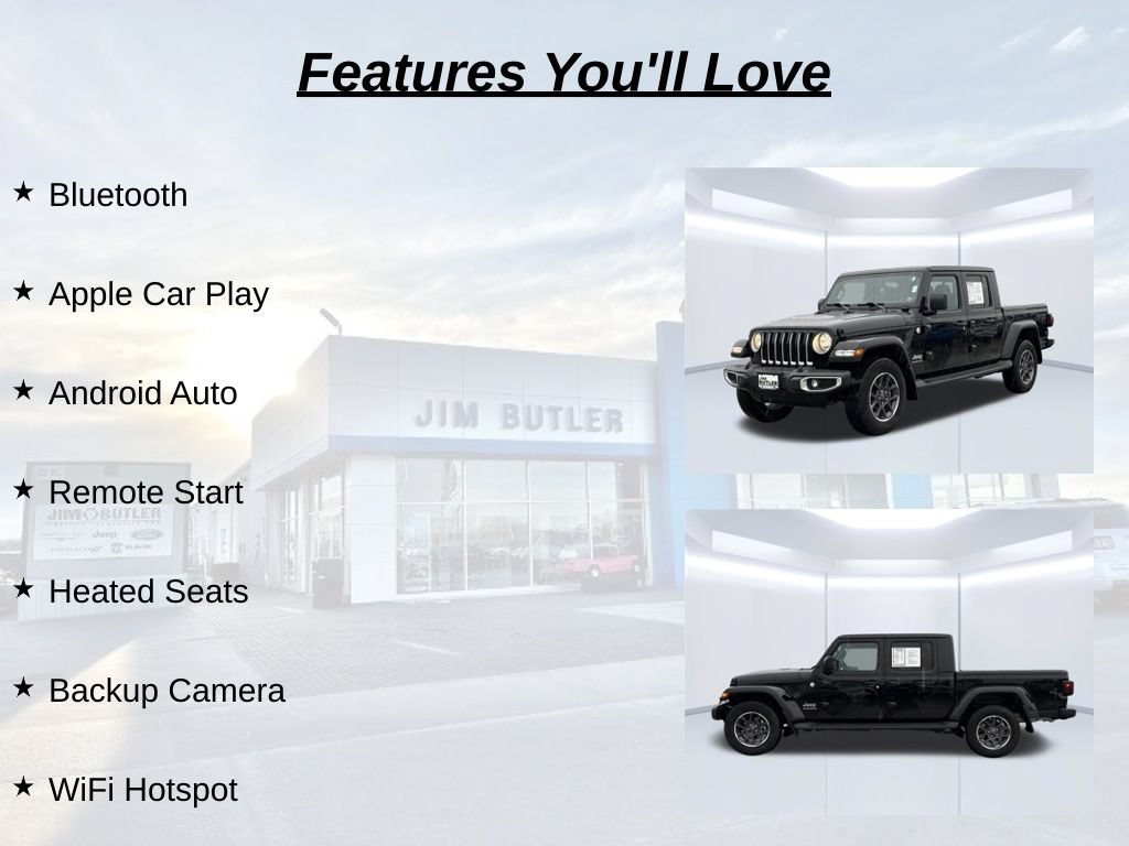 Used 2023 Jeep Gladiator Overland w/ Popular Equipment Package AWD/4WD image 10