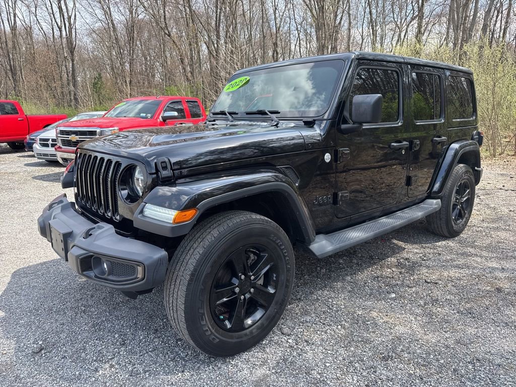 Used 2020 Jeep Wrangler Unlimited Sahara AWD/4WD image 4