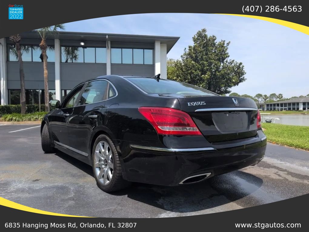 Used 2013 Hyundai Equus Signature RWD image 3