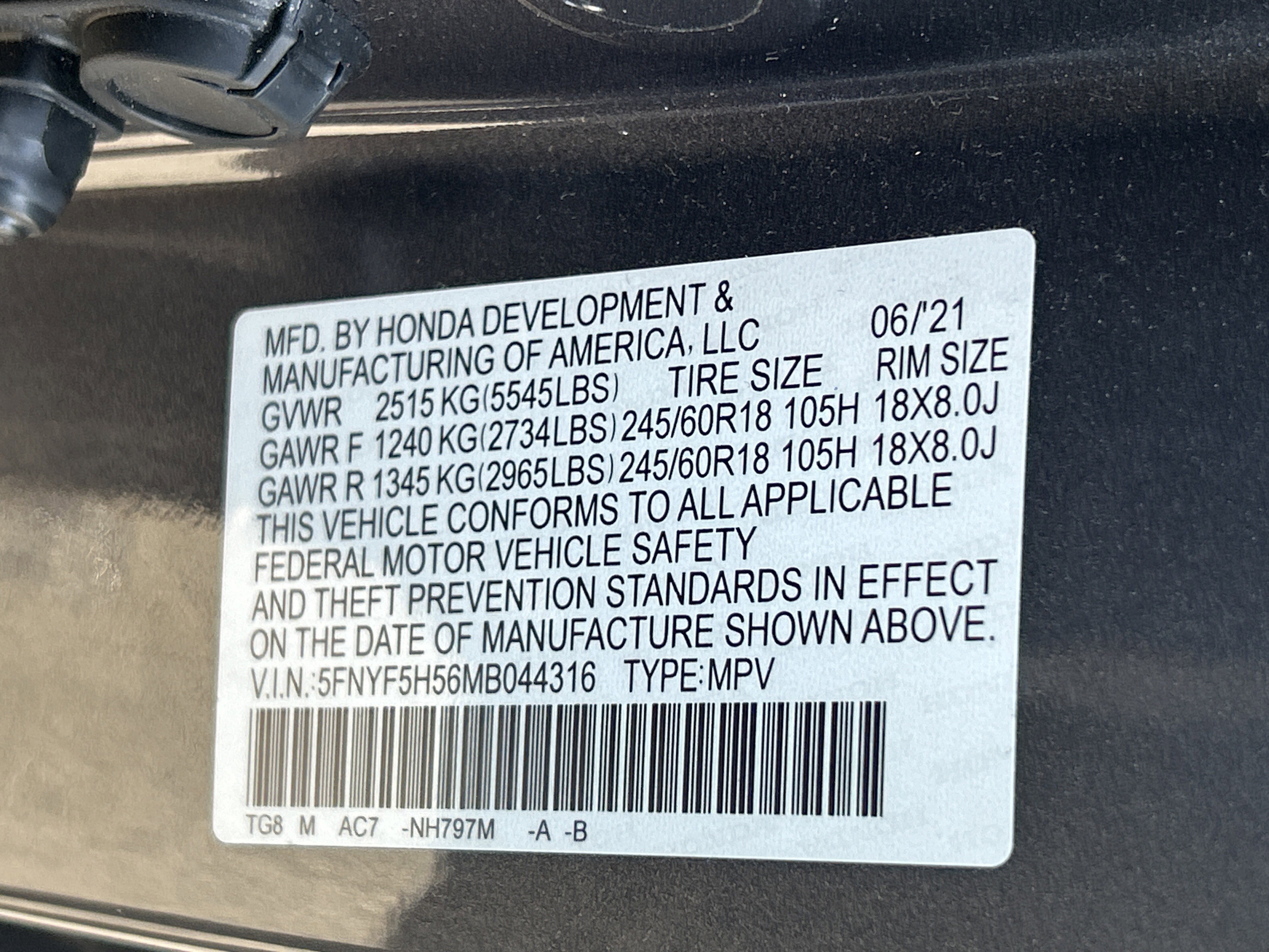 Used 2021 Honda Pilot EX-L image 36