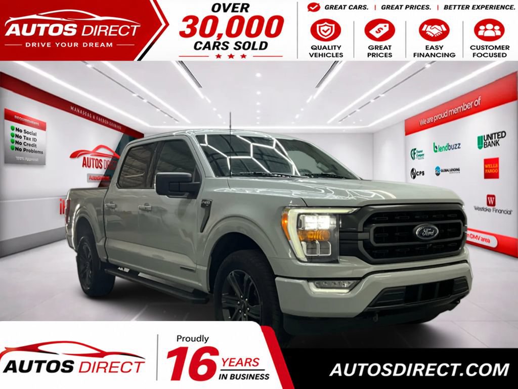 Used 2023 Ford F150 XLT w/ Equipment Group 302A High AWD/4WD image 1