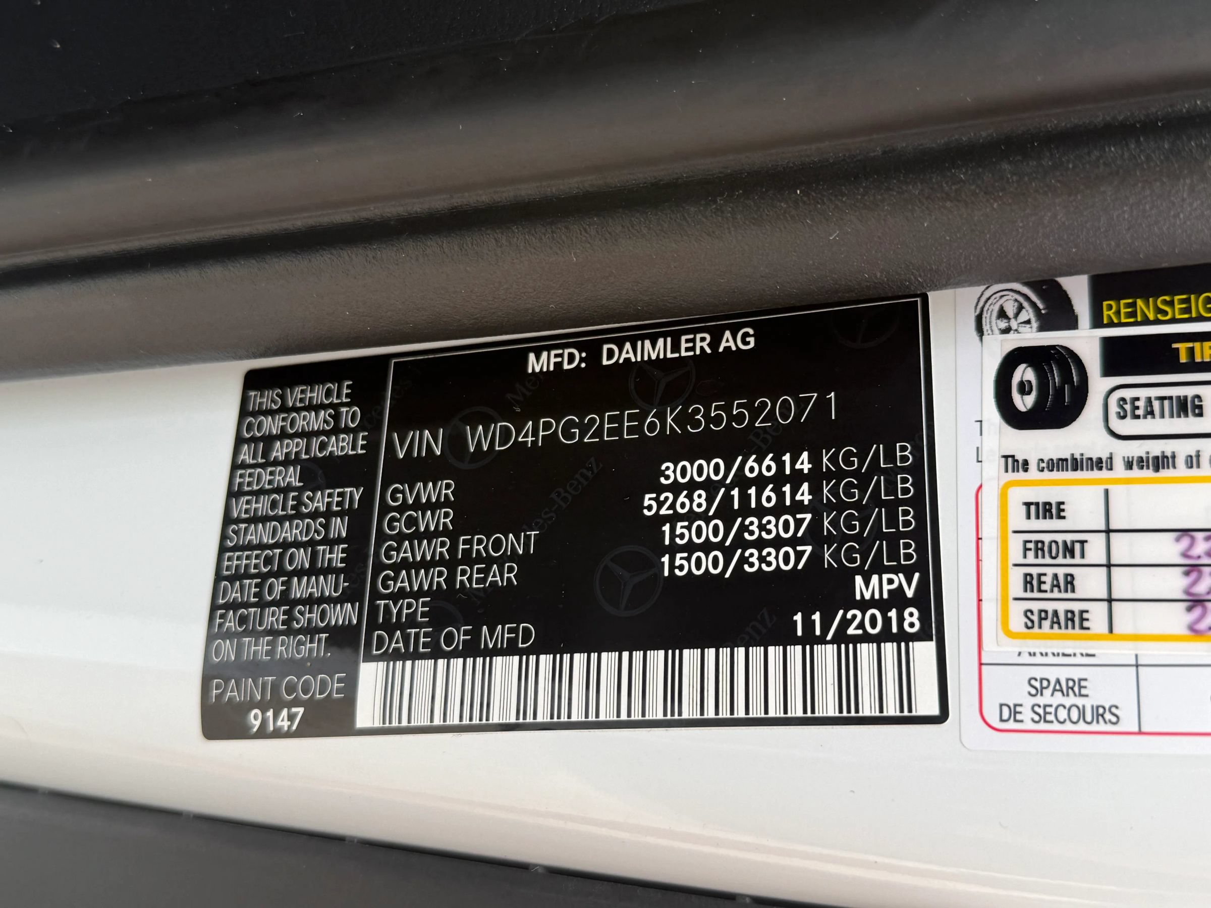 Used 2019 Mercedes-Benz Metris Passenger image 36