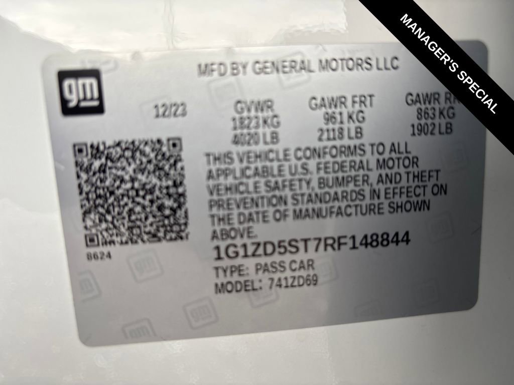 Used 2024 Chevrolet Malibu LT image 27