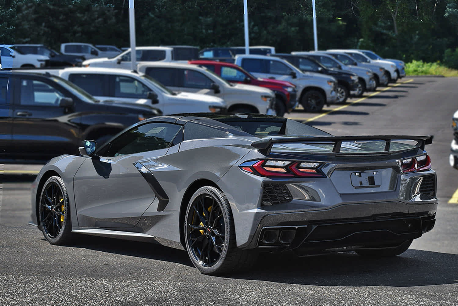 New 2027 Chevrolet Corvette Stingray Convertible w/ Z51 Performance Package RWD image 6