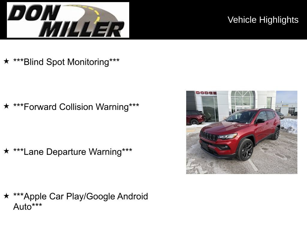 New 2026 Jeep Compass Latitude image 28