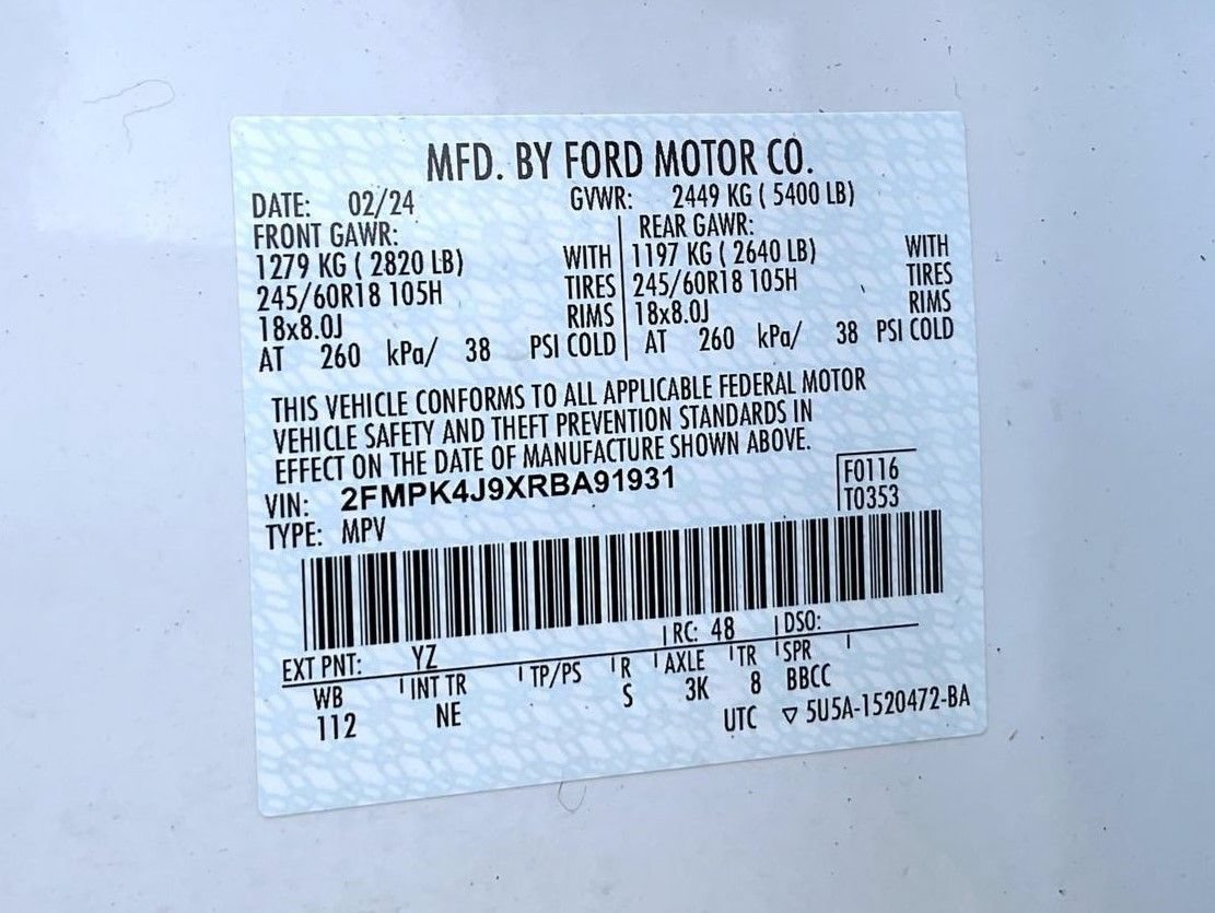 Used 2024 Ford Edge SEL w/ Sport Appearance Package AWD/4WD image 26