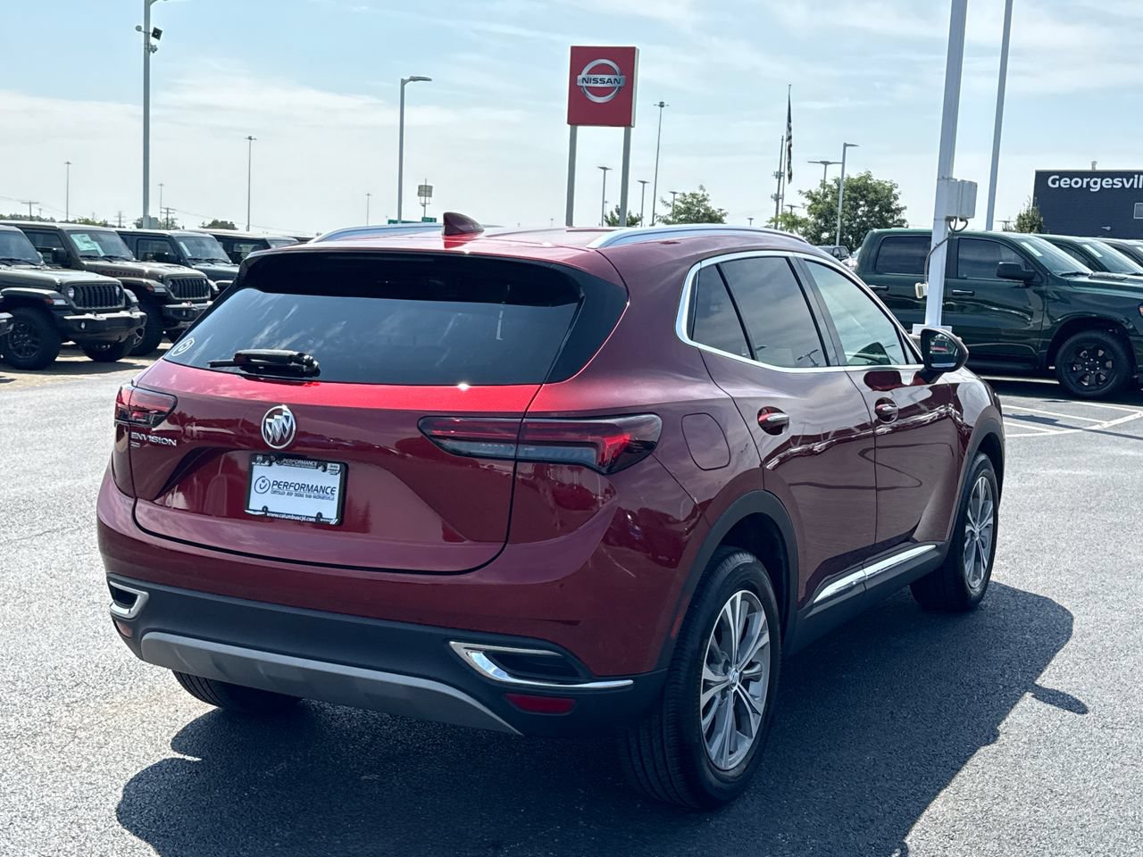 Used 2023 Buick Envision Preferred AWD/4WD image 3