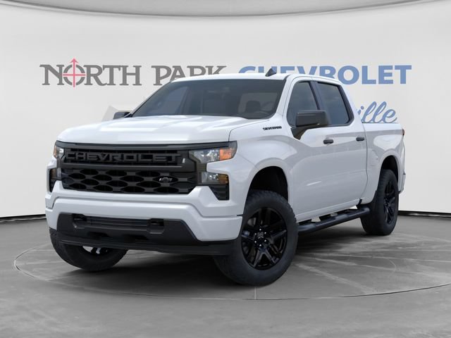 New 2026 Chevrolet Silverado 1500 Custom w/ Turbomax Blackout Package RWD image 8