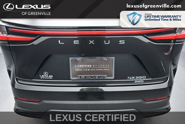 Certified 2024 Lexus NX 350 AWD w/ Cold Area Package image 10