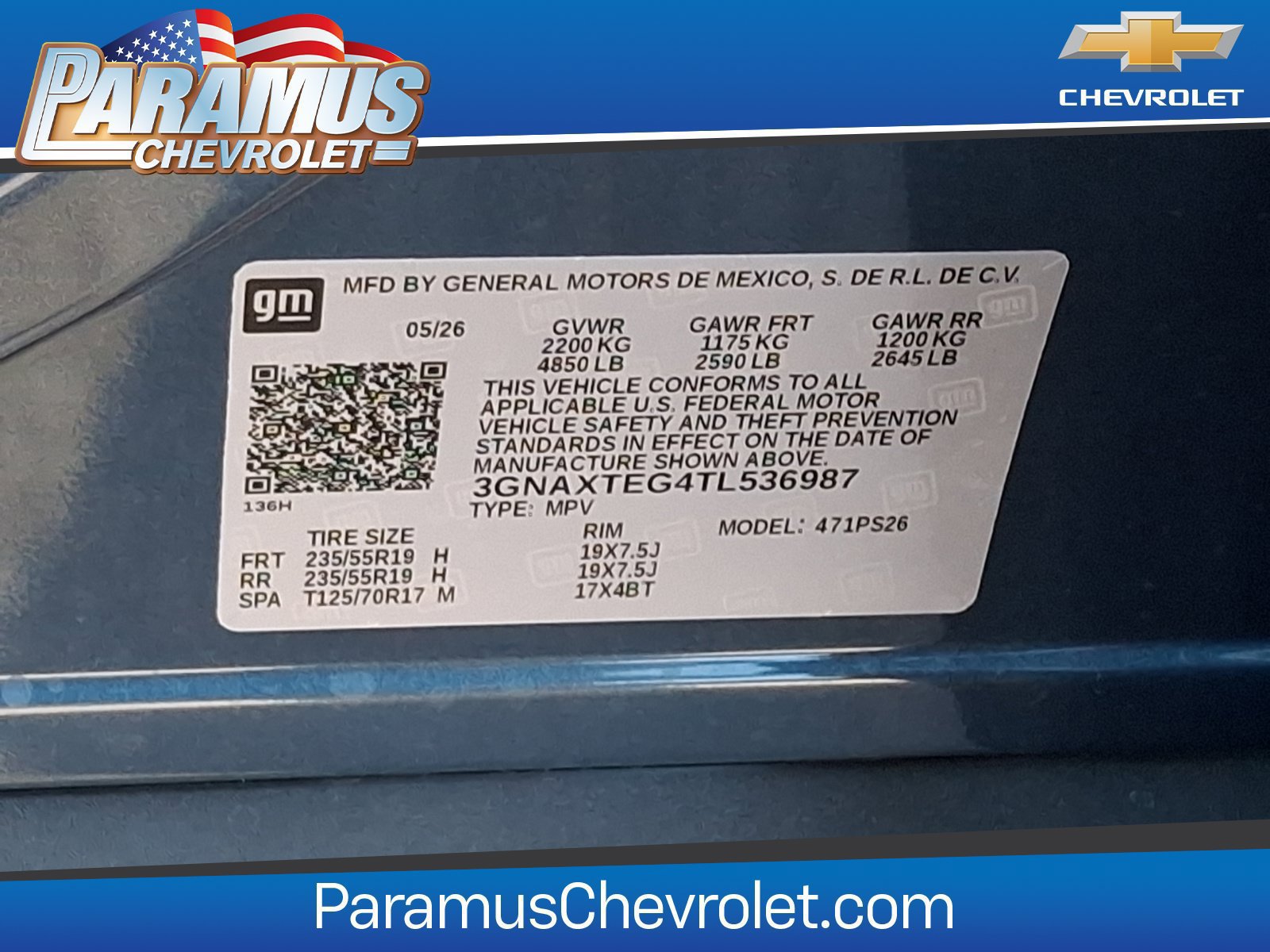 New 2026 Chevrolet Equinox RS w/ LPO, Floor Liner Package AWD/4WD image 16