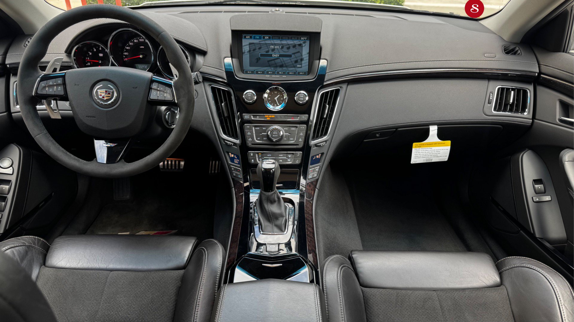 Used 2012 Cadillac CTS V w/ Wood Trim Package RWD image 11