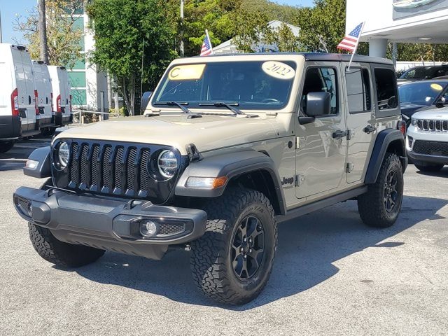 Certified 2022 Jeep Wrangler Unlimited Sport AWD/4WD image 3