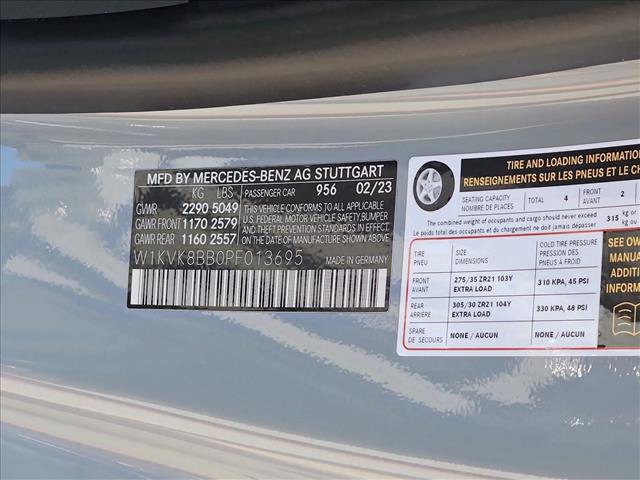 Certified 2023 Mercedes-Benz SL 63 AMG 4MATIC image 23