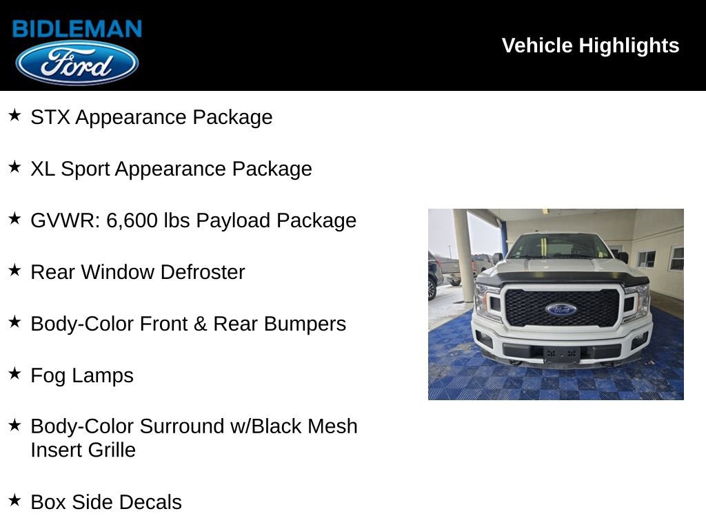 Used 2018 Ford F150 XL w/ Equipment Group 101A Mid image 8