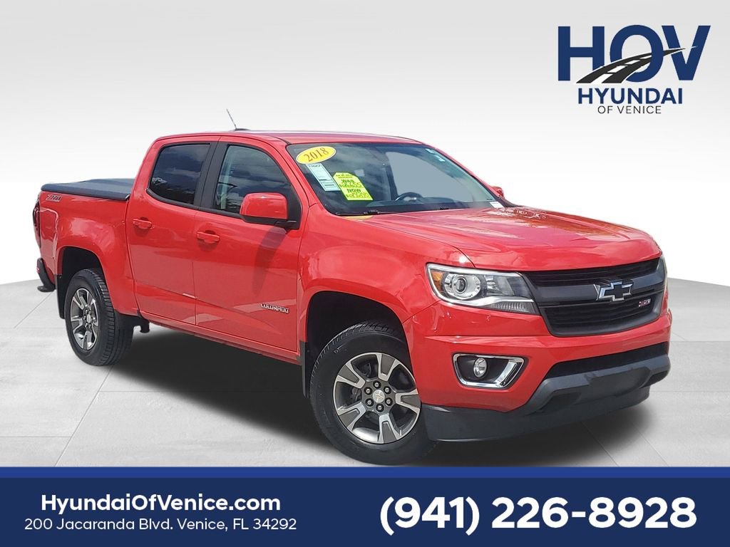 Used 2018 Chevrolet Colorado Z71 AWD/4WD image 1