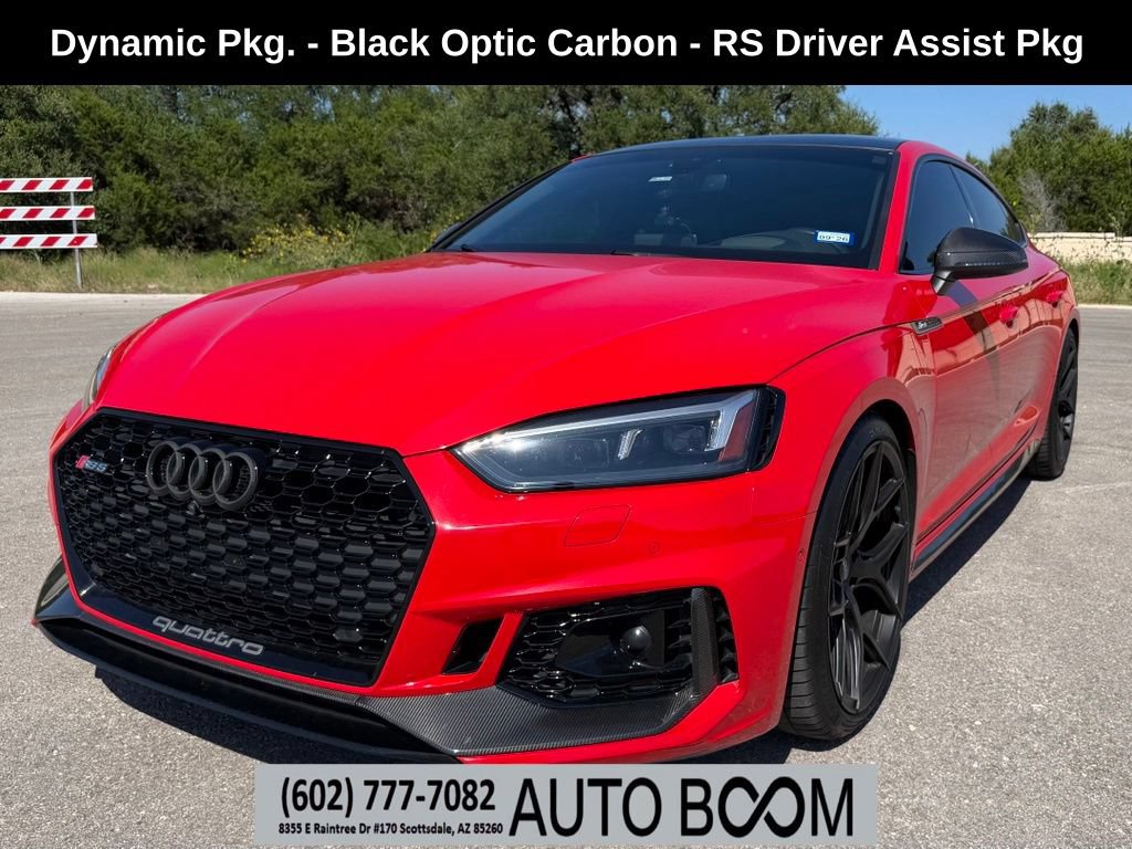 Used 2019 Audi RS 5 Sportback w/ Black Optic Carbon Package