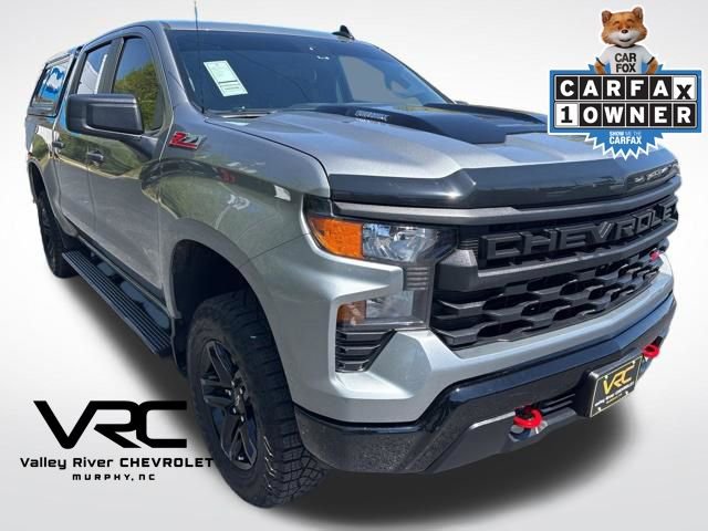 Used 2025 Chevrolet Silverado 1500 Custom Trail Boss AWD/4WD image 1