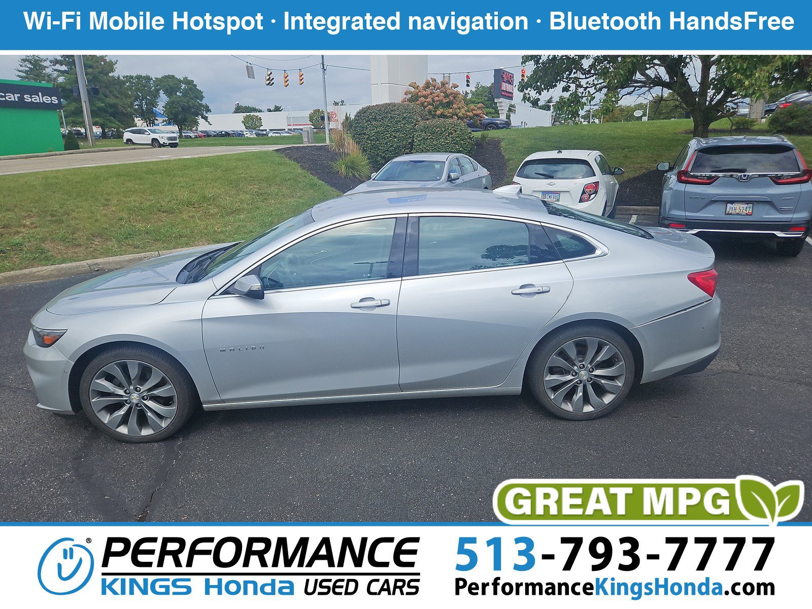 Used 2016 Chevrolet Malibu Premier w/ Driver Confidence Package II FWD image 1