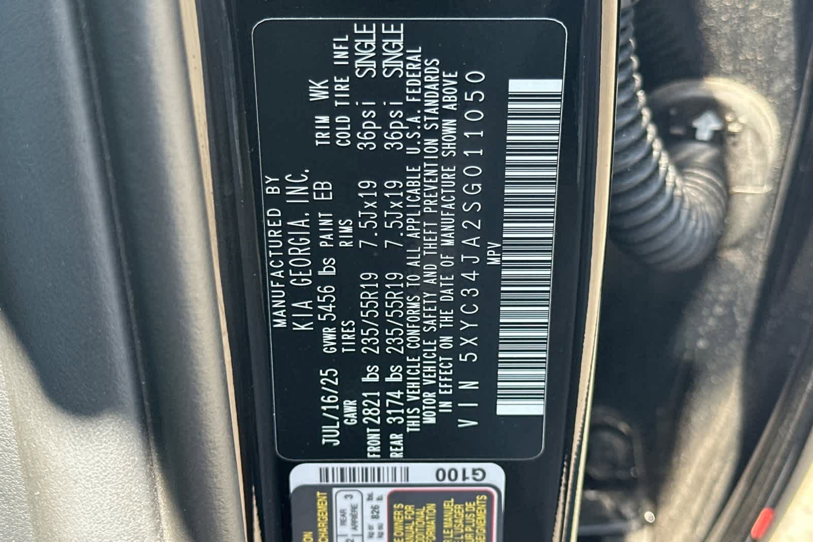 Used 2025 Kia EV6 Light w/ Light LR Technology Package RWD image 30