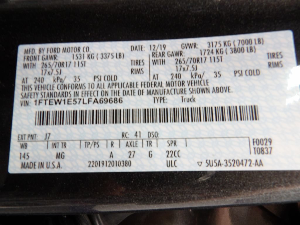Used 2020 Ford F150 XLT AWD/4WD image 57