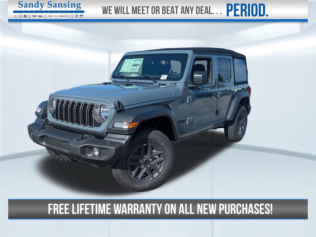 New 2025 Jeep Wrangler Sport S